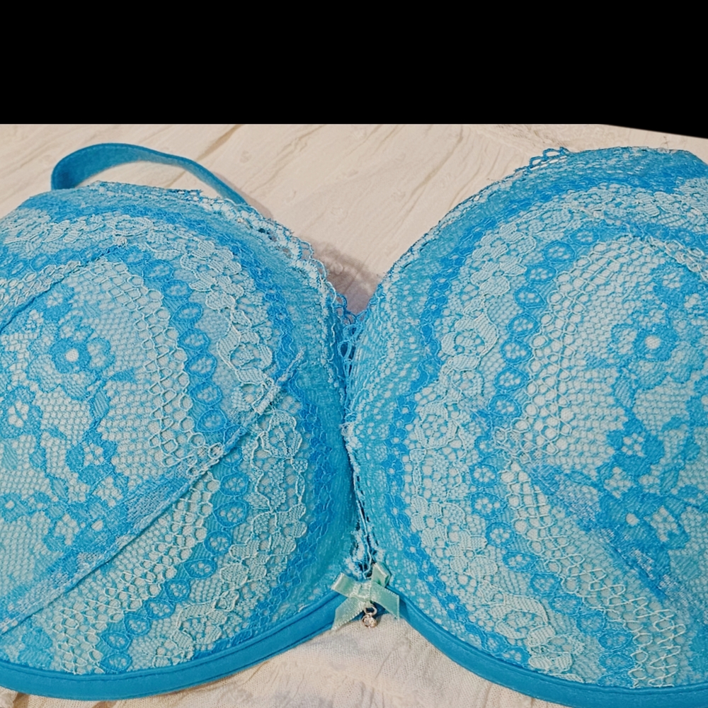 Lace  Bra in Blue